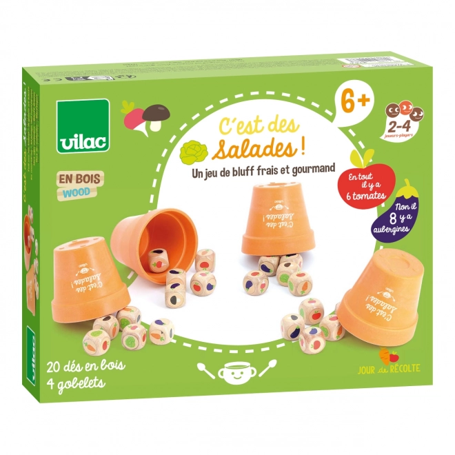 Vilac Lustiges Spiel Gemüsegarten