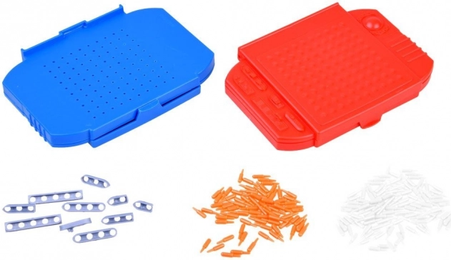 Complete vloot en pinnetjes in 2 kleuren