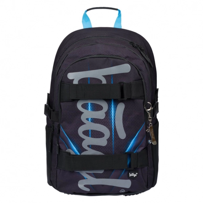 School Backpack Baagl Skate Bluelight
