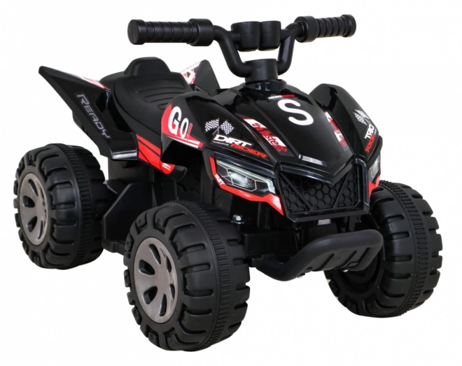 Rapide quad électrique pour enfants jaune – Noir