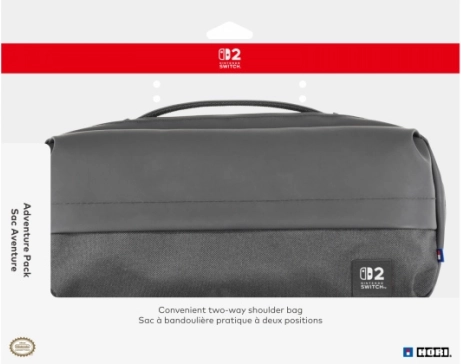 Hori Adventure Pack sac noir pour Nintendo Switch 2