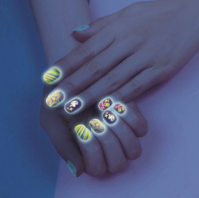 Ensemble d'ongles Crazy Chic Fluo