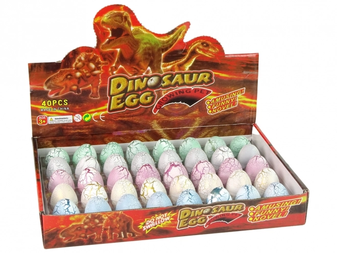 Uitkomend Magisch Dino Ei 4 cm Wit