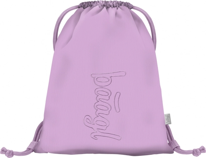 Baagl Set 3 : Sac à dos, Trousse et Sac de sport Lavande