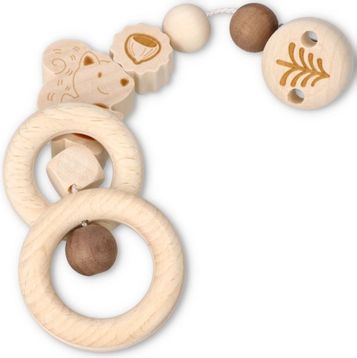 Hanging stroller toy - squirrel