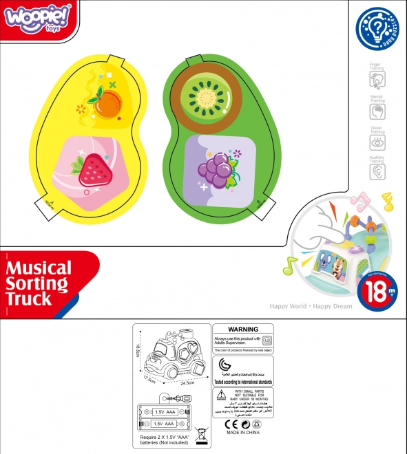 Interactive Musical Car Toy by Woopie