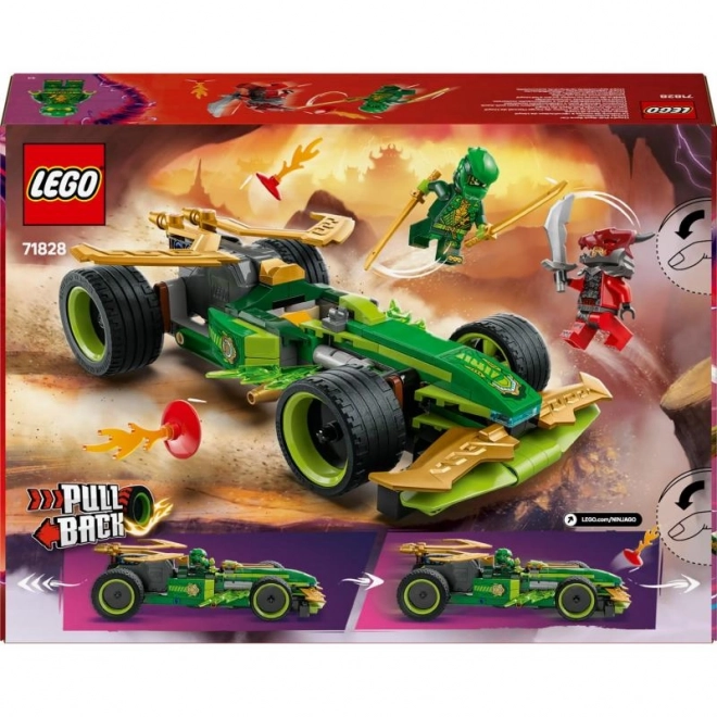 LEGO Ninjago racewagen van Lloyd met pull-back aandrijving
