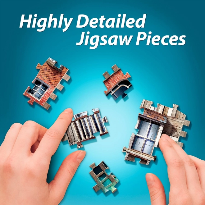 WREBBIT 3D Puzzle Harry Potter: The Burrow