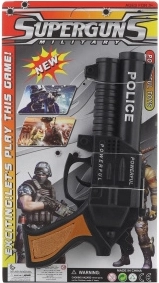 Pistolet de police à cliquet pour enfants