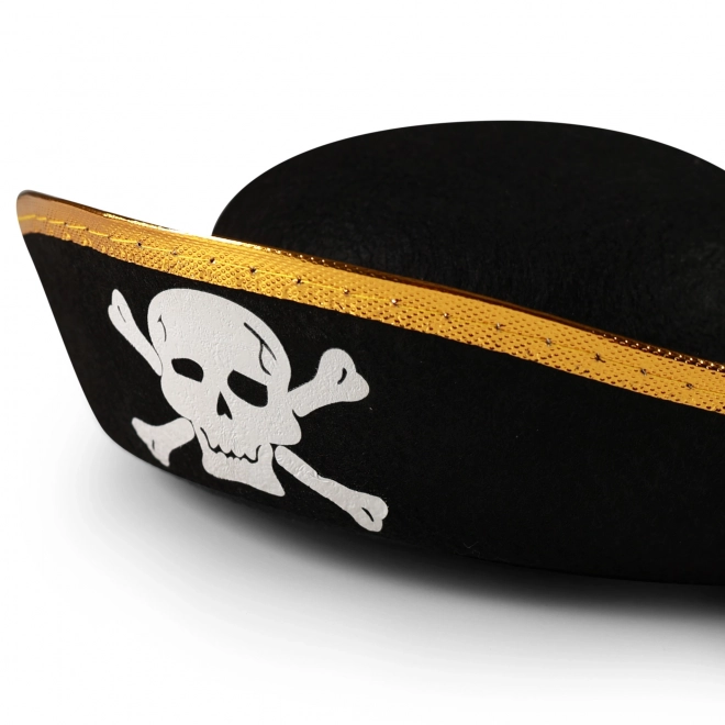 Piratenhoed voor kinderen met doodskop