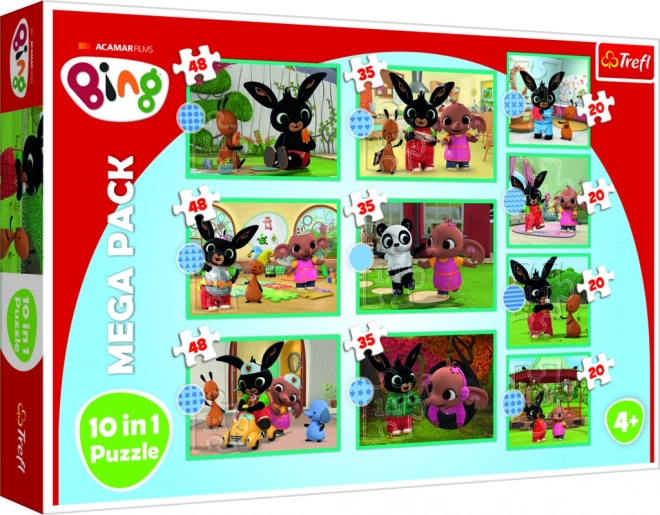 Mega Verpakking Puzzel Bing 10v1