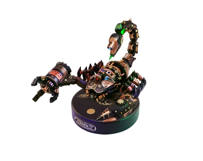 Steampunk design with impressive details