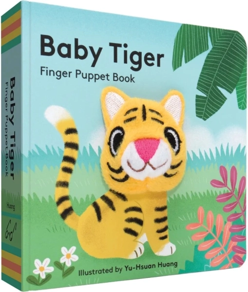 Chronicle Books livre marionnette – bébé tigre (en anglais)