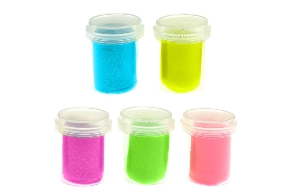 Modelleermassa met glitter, 5 x 56g - Tsjechische verpakking