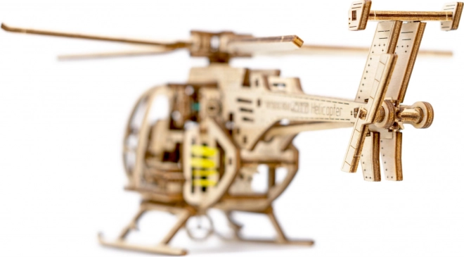 Houten 3D-puzzel helikopter