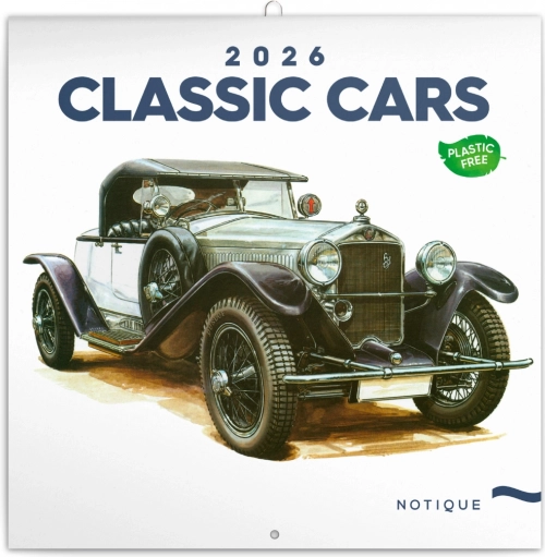 Calendrier de notes Classic Cars - Václav Zapadlík, 2026