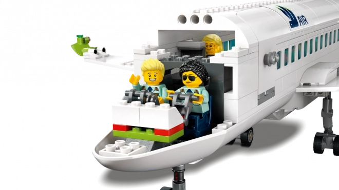 Lego Stad passagiersvliegtuig