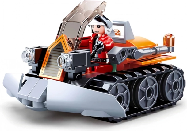 Sluban Winter Rescuers Snow Rescue Plow