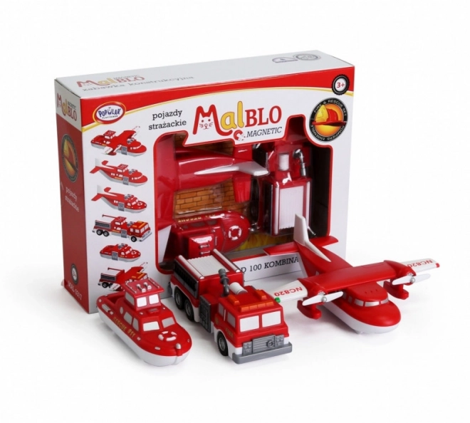 Magnetische transportmiddelen brandweer MalBlo