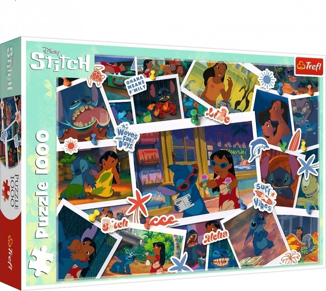 Puzzle 1000 pièces Lilo et Stitch Souvenirs sucrés