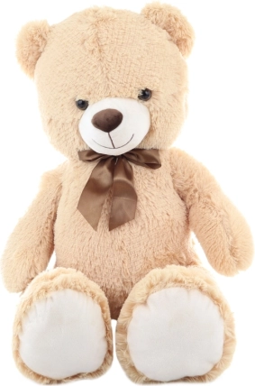 Plüschbär beige 100 cm
