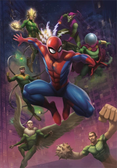 Puzzle 1000 pièces Spiderman Clementoni