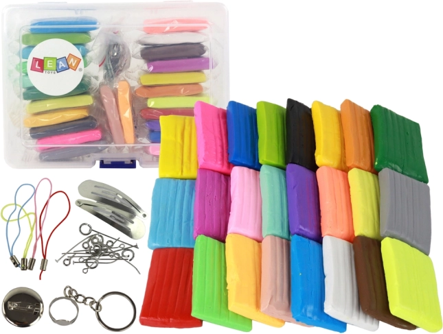 Creatieve kleiset met 24 kleuren en accessoires