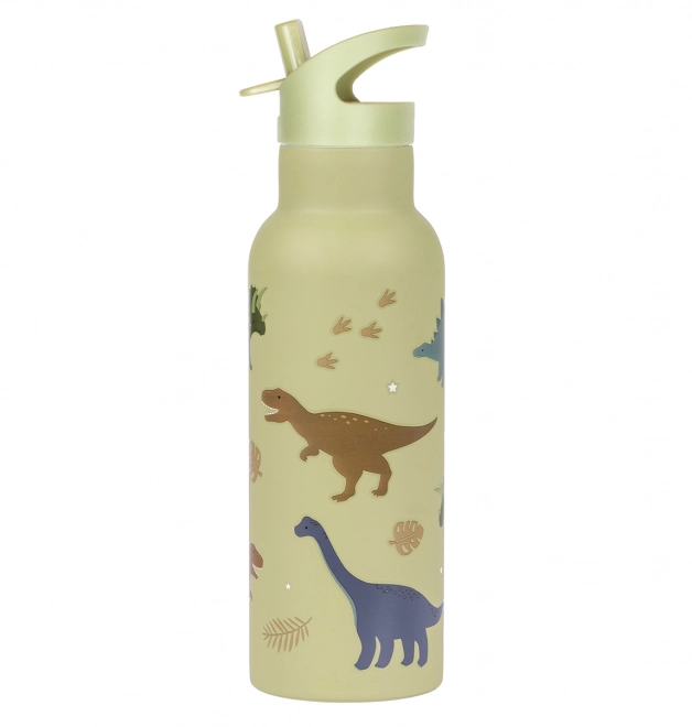 A Little Lovely Company Stainless steel drinking bottle 500 ml – Dinosaurs