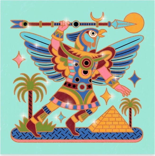 DJECO Sprankelende Kleurplaten - Egypte