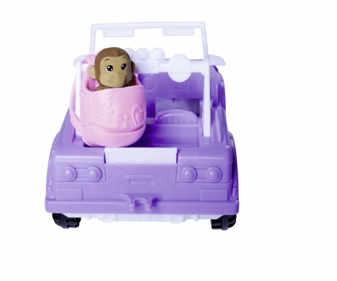 Pop Evička Safari met auto