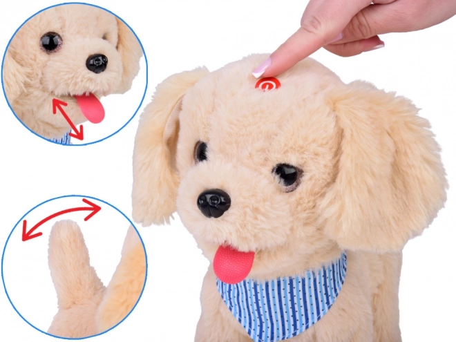 Interactieve pluchen hondje Tinka
