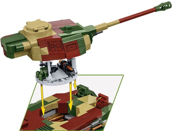 Bouwset WWII Panzerkampfwagen IV Ausf. G met 1107 onderdelen