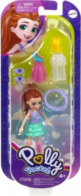 Polly Pocket – kleine modieuze set met pop en outfits