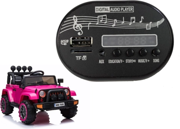Panneau musical pour voiture électrique pour enfants à batterie