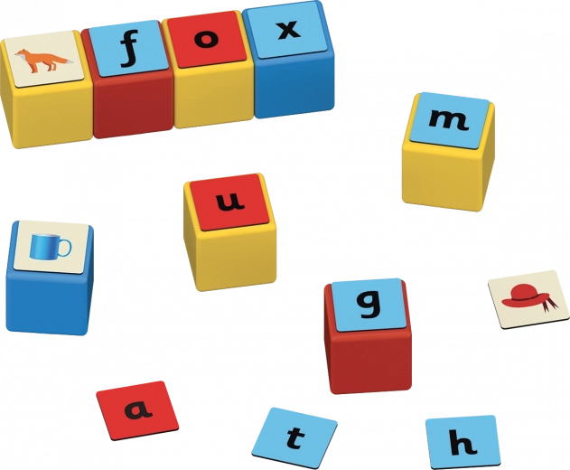 Letters en afbeeldingen voor snel woordleggen