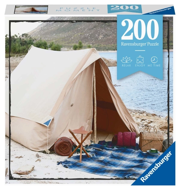 Puzzle Momenty 200 stukjes - Kamperen