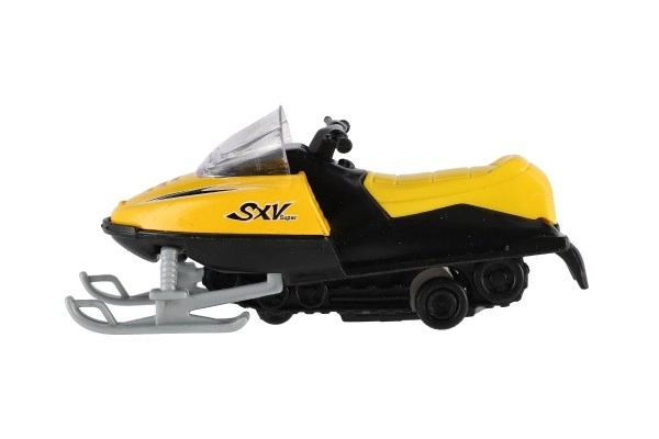 Toy snow scooter metal/plastic 13 cm, wind-up, 6 colors