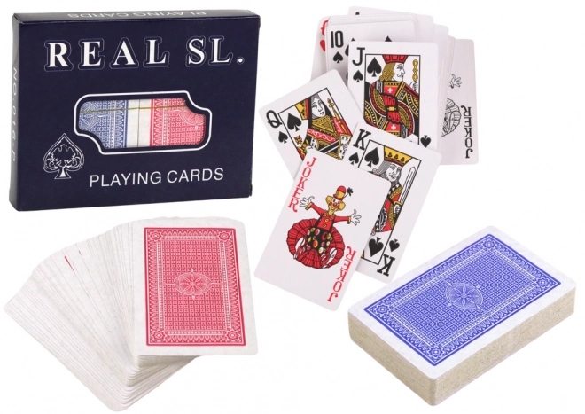 REAL SL Spielkarten - Zwei Decks