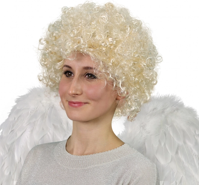 Short angel wig with curls