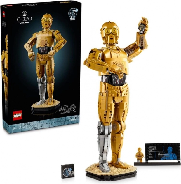 LEGO Star Wars C-3PO – collectible display figure