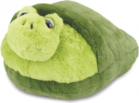 Cozy Noxxiez warming plush slipper turtle
