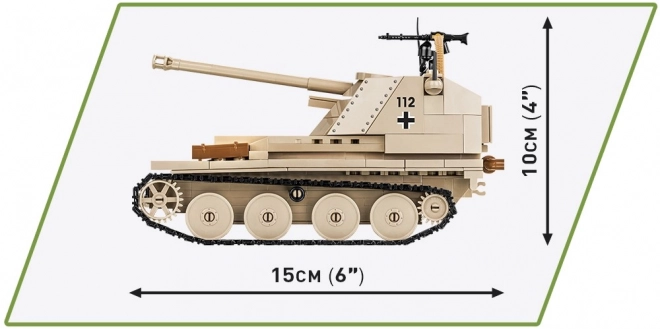 COBI 2282 II WW Marder III Ausf. M, 1:35, 367 st, 1 f