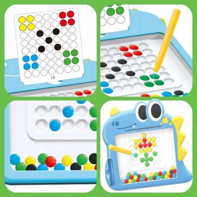 Magnetische tekentafel MagPad Dino van WOOPIE