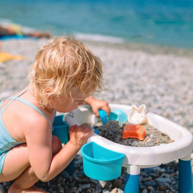 Woopie water- en zandtafel 2v1, 7 stuks