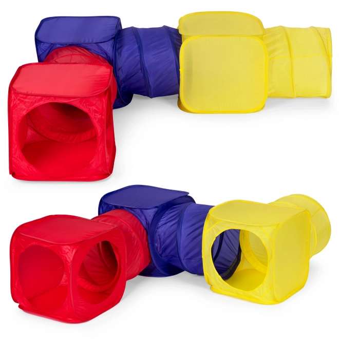 Tentes pour enfants auto-dépliantes aire de jeux 6 éléments tunnels cubes IPLAY