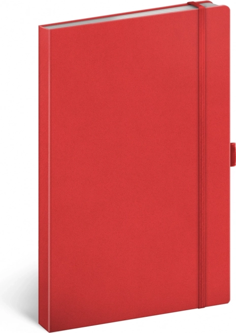 Notique notitieboek dotted rood 13 × 21 cm