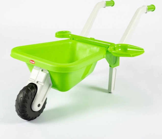 Plastic Wheelbarrow with Shovel – Green