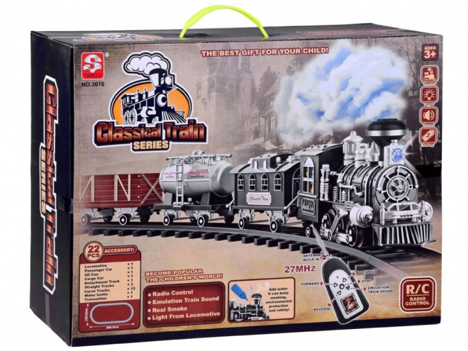 RC0612 Treinlocomotief met wagons op afstandsbediening
