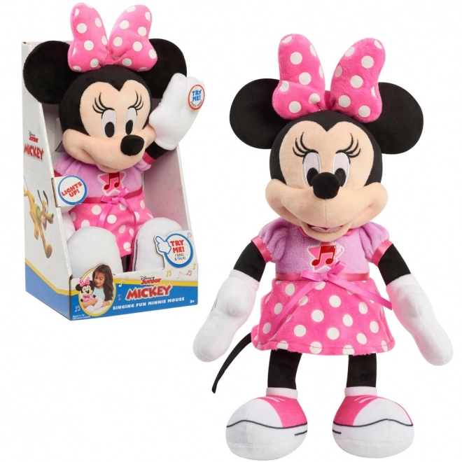 Minnie Mouse en peluche chantante