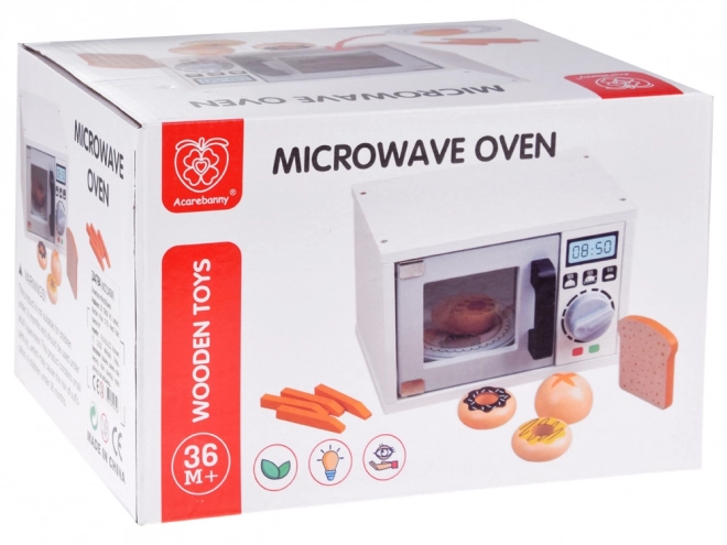 Houten kindermagnetron